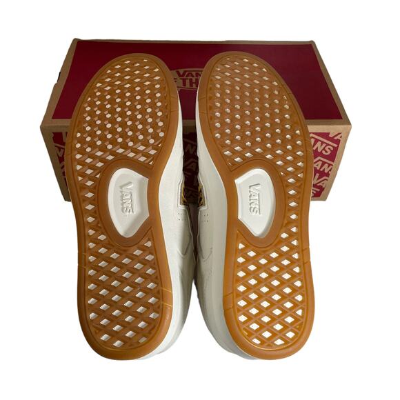 NWT Vans Lowland Cc Sneaker Big Cat Marshmallow Leopard New VN0A4TZY1VQ - Picture 6 of 7